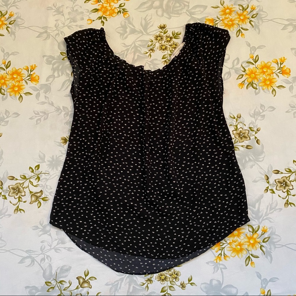 LC Lauren Conrad Black Size M Blouse